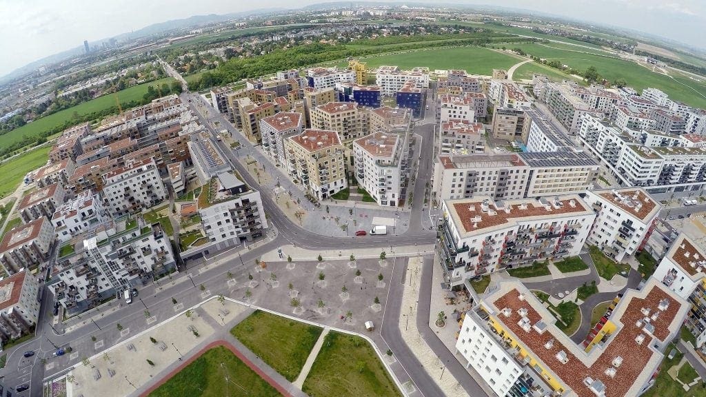 cartier aspern din viena 1024x576 - Românii fac primii pași spre dezvoltarea „smart”