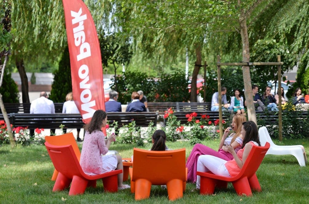 NovoPark 1 - Novo Park a investit in WiFi gratuit si mobilier de relaxare pentru angajați