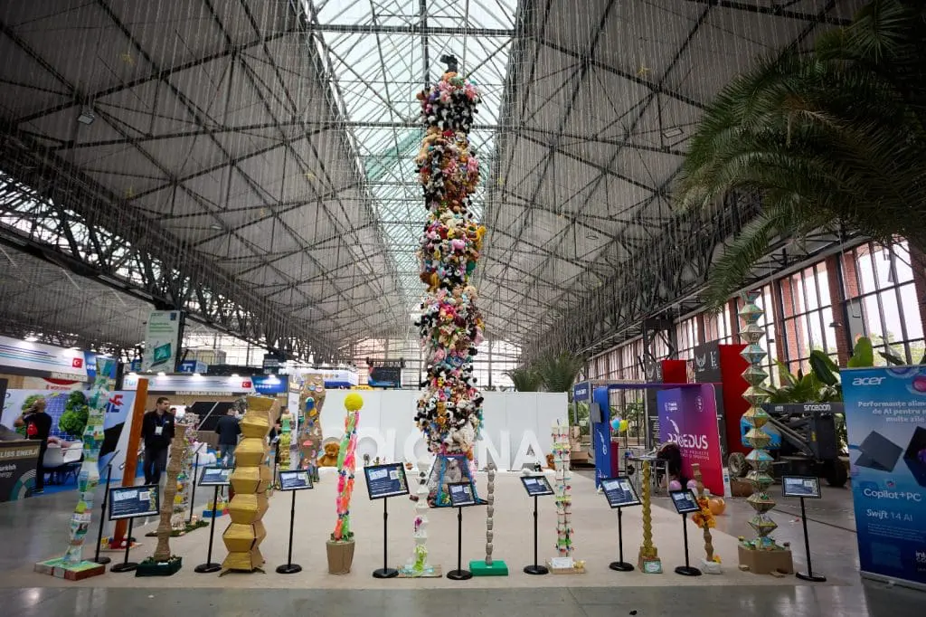ColoanaInfinitului LOOPChallenge @ENERGYEXPO 1024x682 - ENERGY EXPO® și-a consolidat poziția de lider în rândul evenimentelor de energie din Europa de Sud-Est