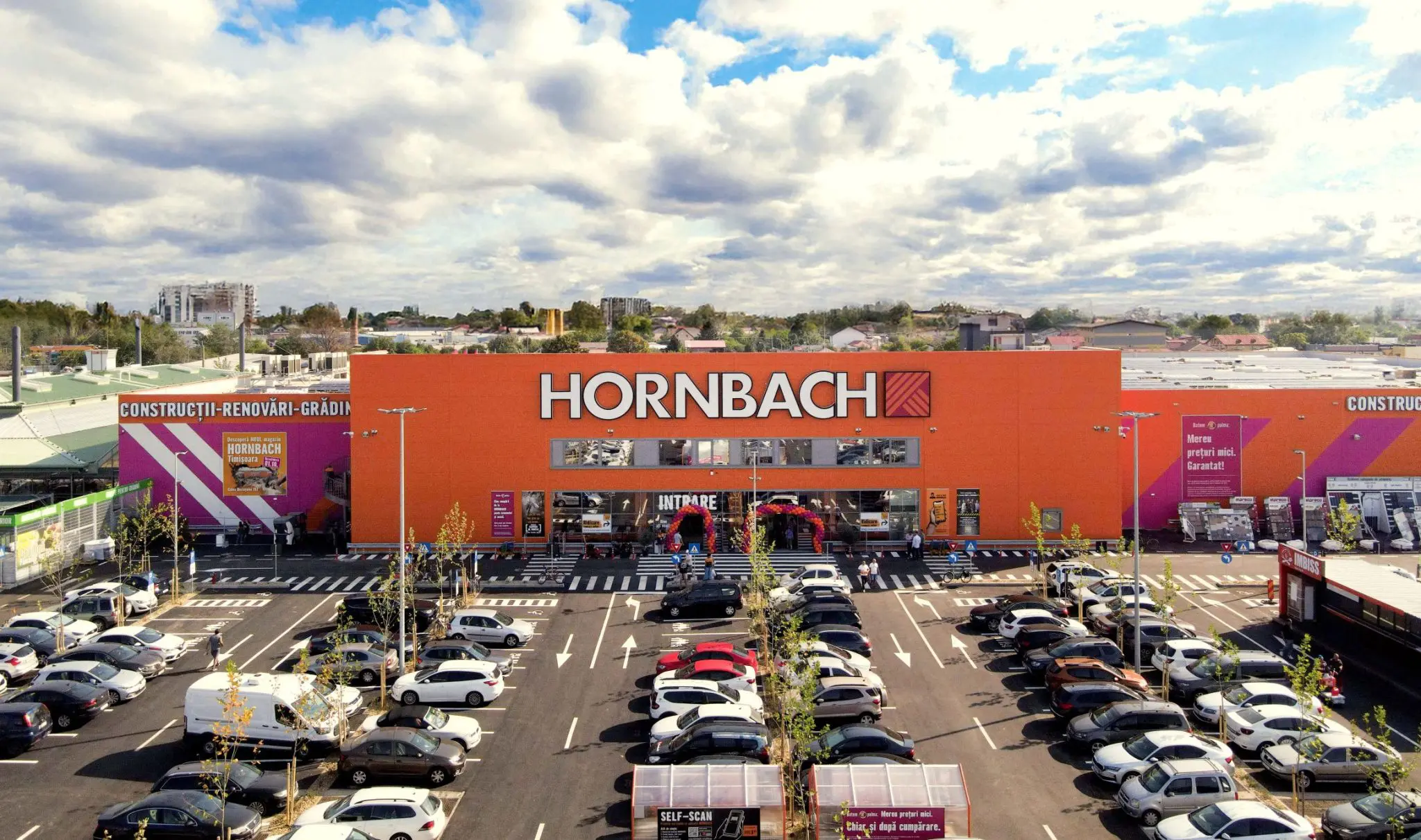 HB exterior scaled - Hornbach, investiție de peste 44 de milioane de euro într-un nou magazin la Timișoara