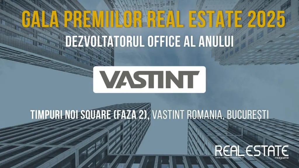Investiții imobiliare de peste 1 miliard de euro, recunoscute la Gala Premiilor Real Estate 2025 20 GalaRE25 castigator 1024x576 - Investiții imobiliare de peste 1 miliard de euro, recunoscute la Gala Premiilor Real Estate 2025