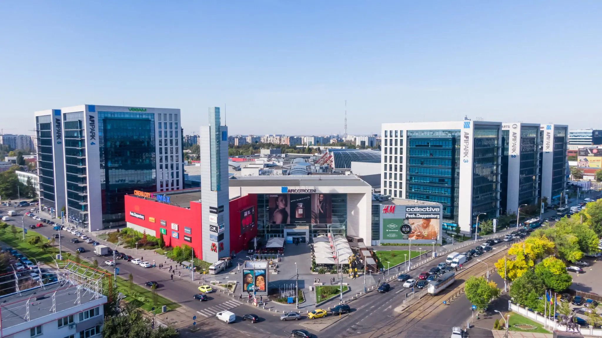 AFI COTROCENI si AFI PARK 1 5 edit scaled 1 scaled - Tranzacție record: AFI refinanțează portofoliul local cu 537 de milioane de euro
