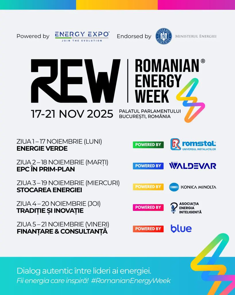 REW Program m 819x1024 - Începe ROMANIAN ENERGY WEEK 2025!