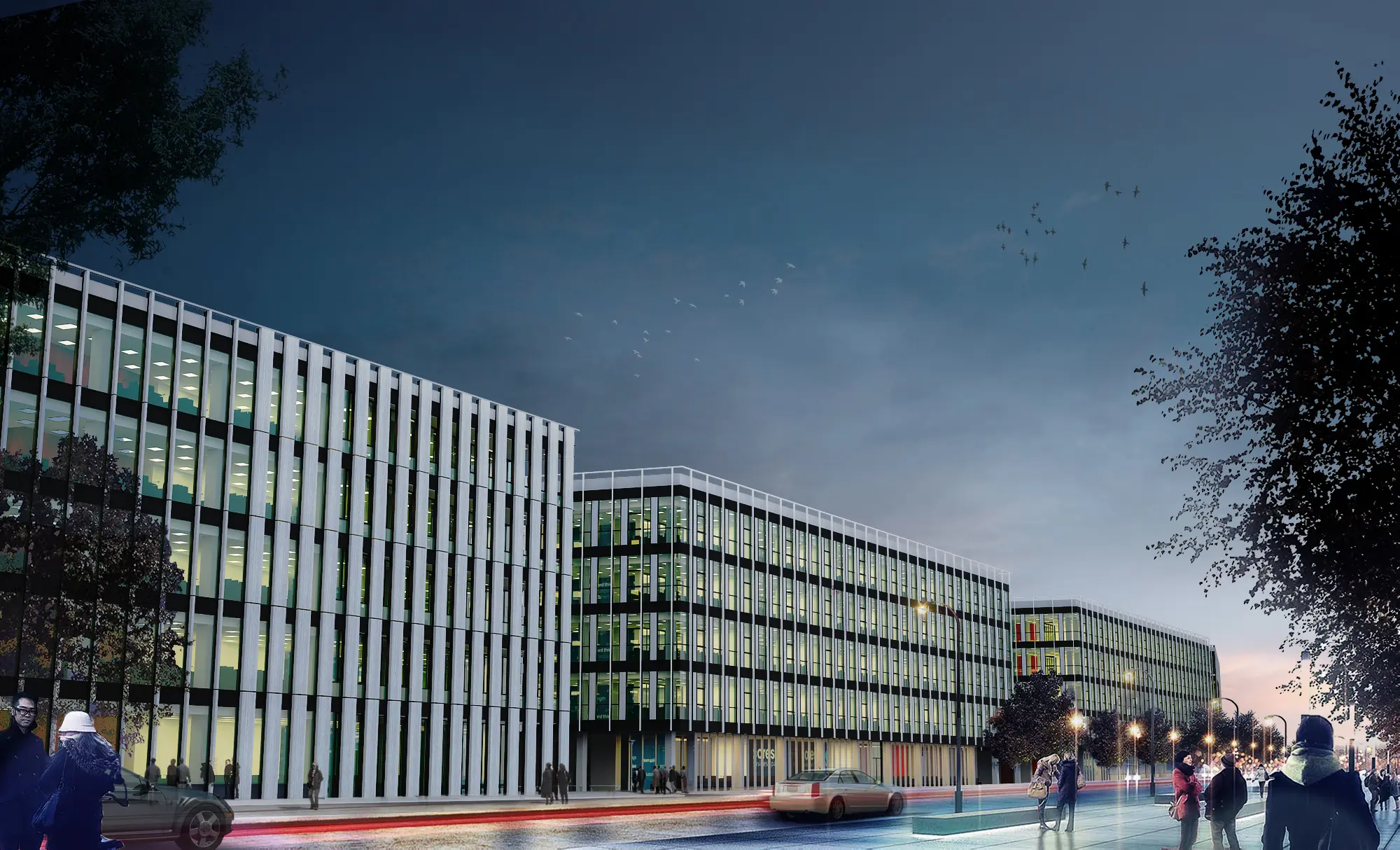 U1 Office Building Coresi Business Campus Nhood 2 - Coresi Business Campus se extinde cu 11.000 mp de birouri în 2026