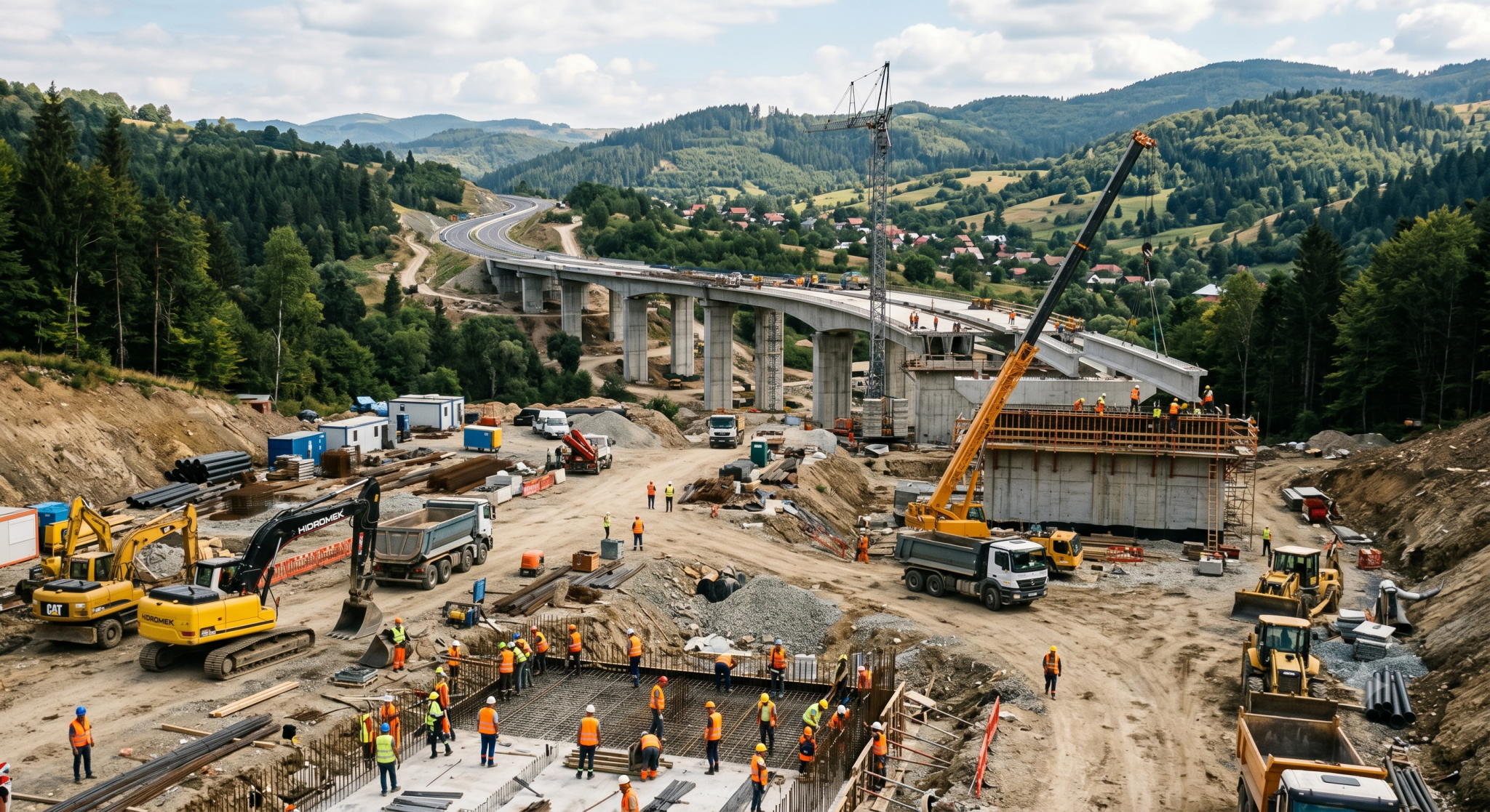Gemini Generated Image j3zb0uj3zb0uj3zb scaled - Agenție: Sectorul construcțiilor din România crește cu 6%, dar dependența de lucrări publice devine riscantă