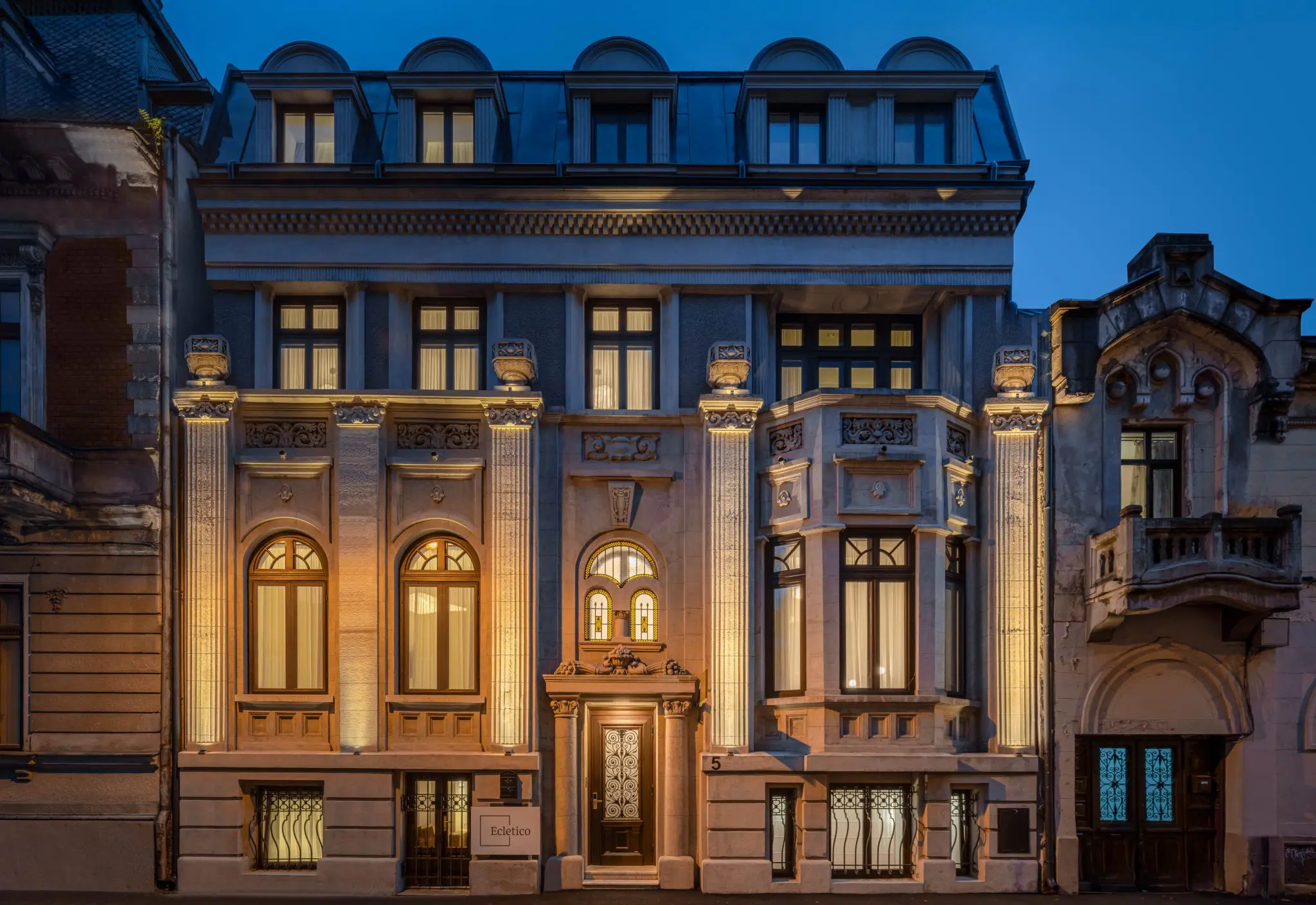 Hotel Ecletico DSC06123 Edit bkp scaled - Designul ca activ de business: Cum a generat Villa Ecletico o cifră de afaceri de 760.000 de euro prin valorificarea patrimoniului