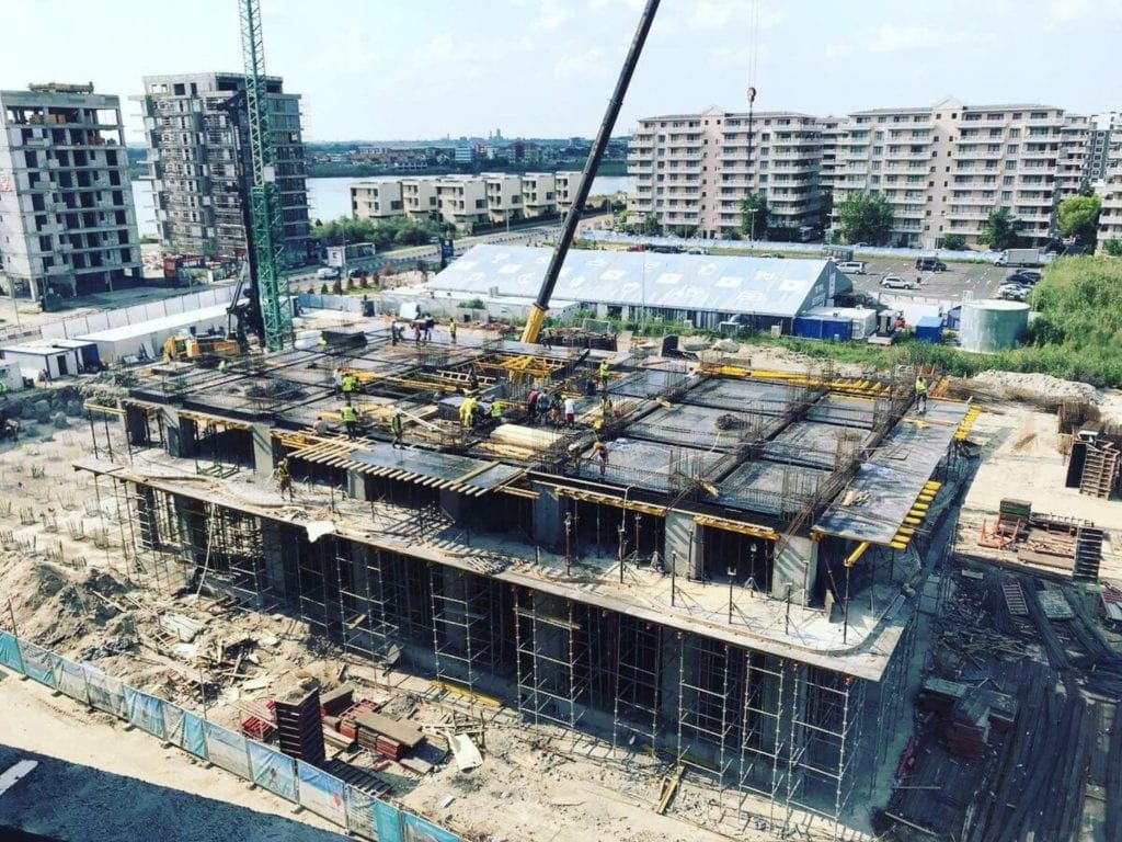 Mamaia santier copy 1024x768 - Nordis se extinde în țară. Prima fază a proiectului în afara Bucureștiului, Nordis Residence Mamaia Beach, va fi finalizată la începutul sezonului 2020