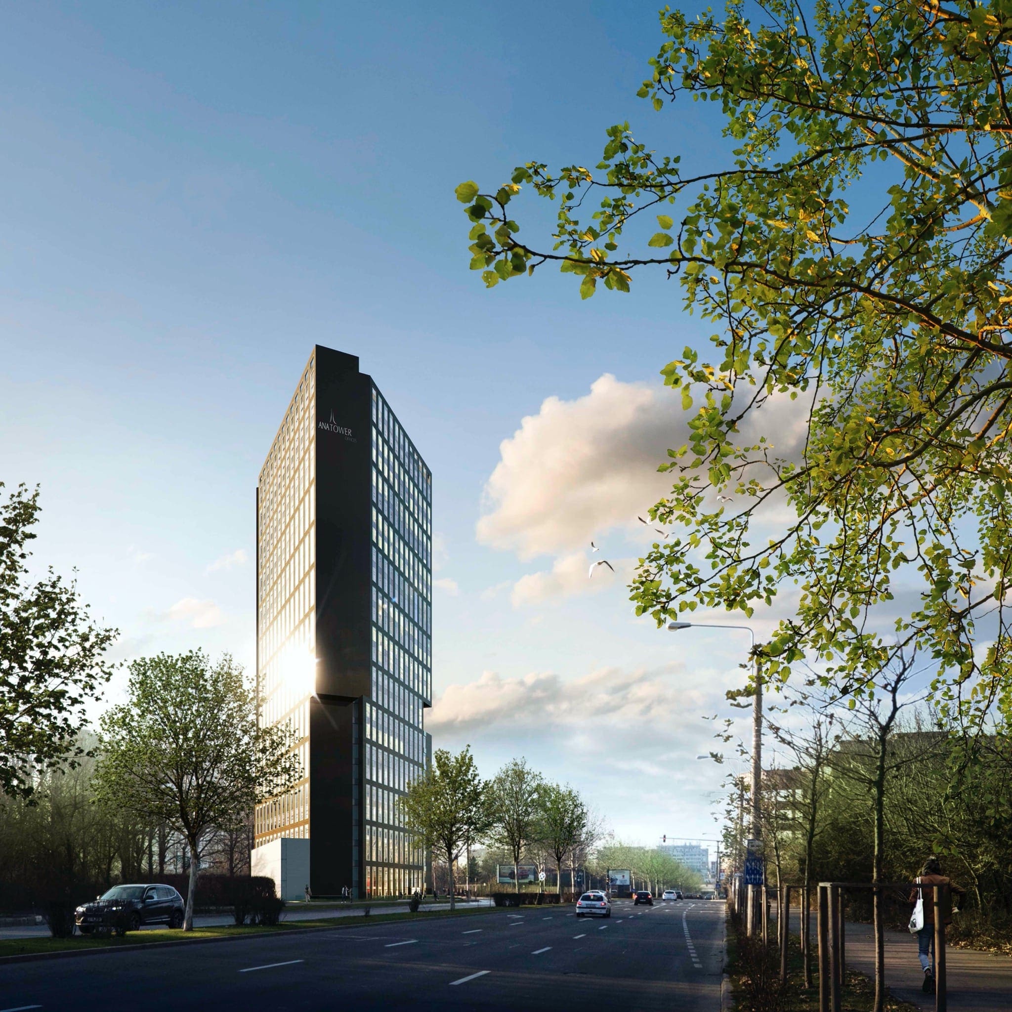 ana tower 3 copy - Dezvoltări rezidențiale și office importante, în zona de nord a Capitalei