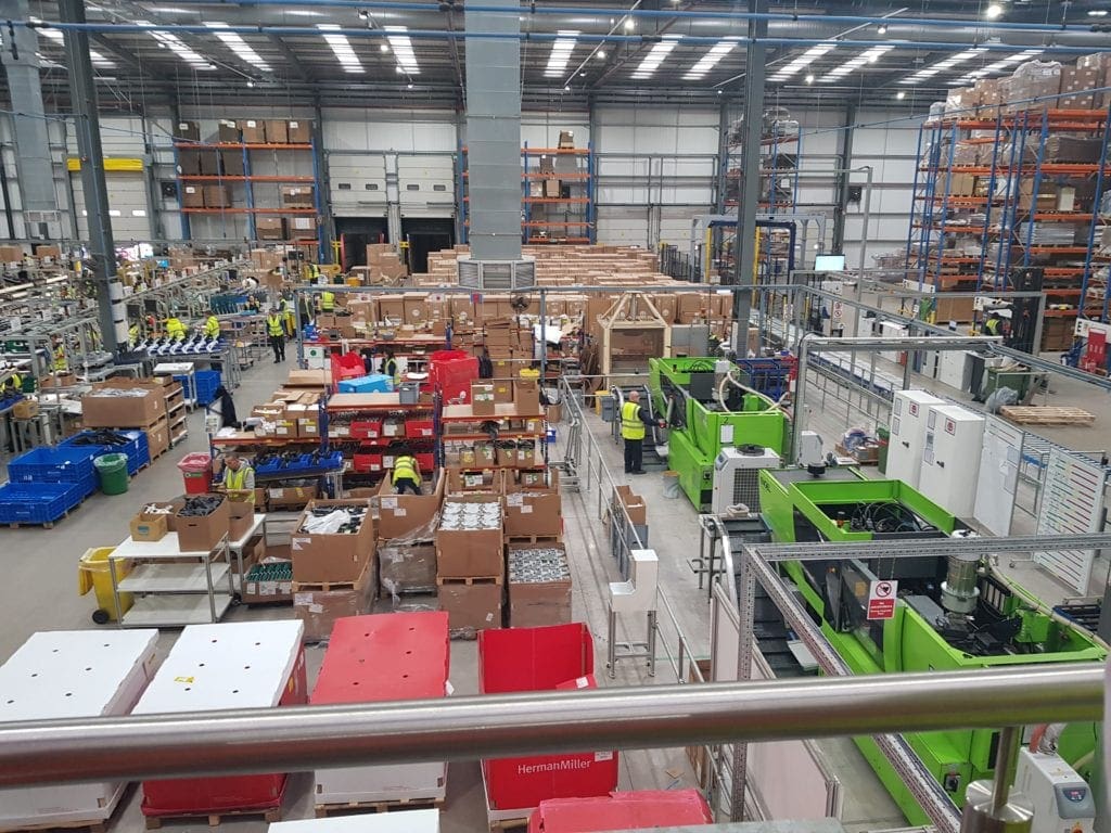20191114 104425 1024x768 - Povestea fabricii Herman Miller din UK, care trimite scaunele high-tech în Europa, Orientul Mijlociu și Africa