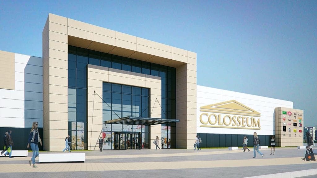 Randare exterior Colosseum Mall copy 1024x576 - Analiză: Rate de neocupare mici și livrări importante pentru spațiile de birouri și retail