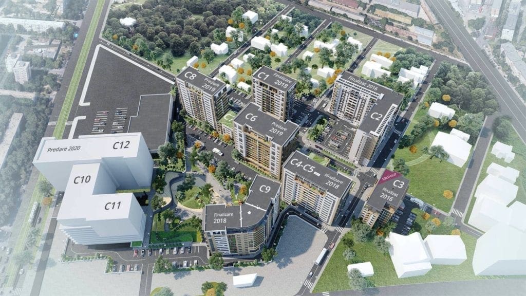 proiecte livrate 2 copy 1024x576 - Analiză: Proiecte rezidențiale importante din Capitală, livrate în 2019