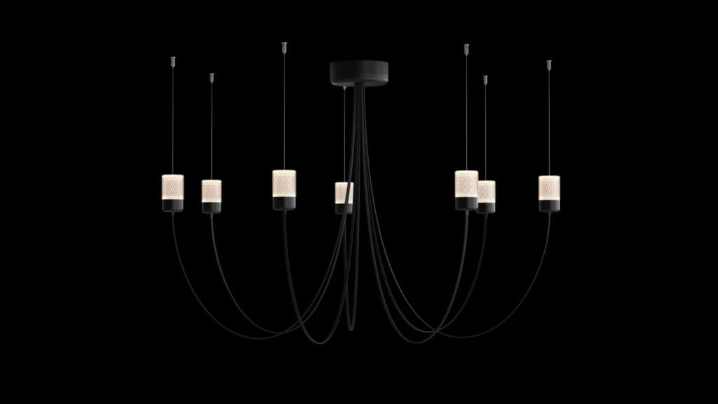 Gravity Chandelier 7 on equal black background copy 1024x576 - SFIDEAZĂ GRAVITAȚIA | Gravity Chandelier, designer Paul Cocksedge pentru Moooi