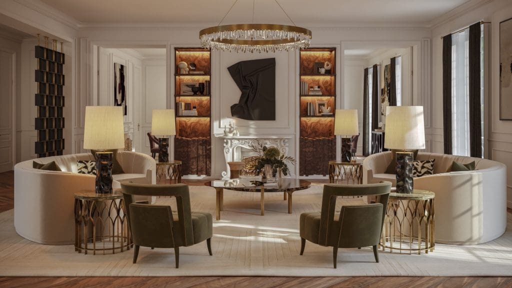 Home Society Paris House Living Room 2.0 copy 1024x576 - Apartamentul „Etern” din Paris, cu design clasic și contemporan