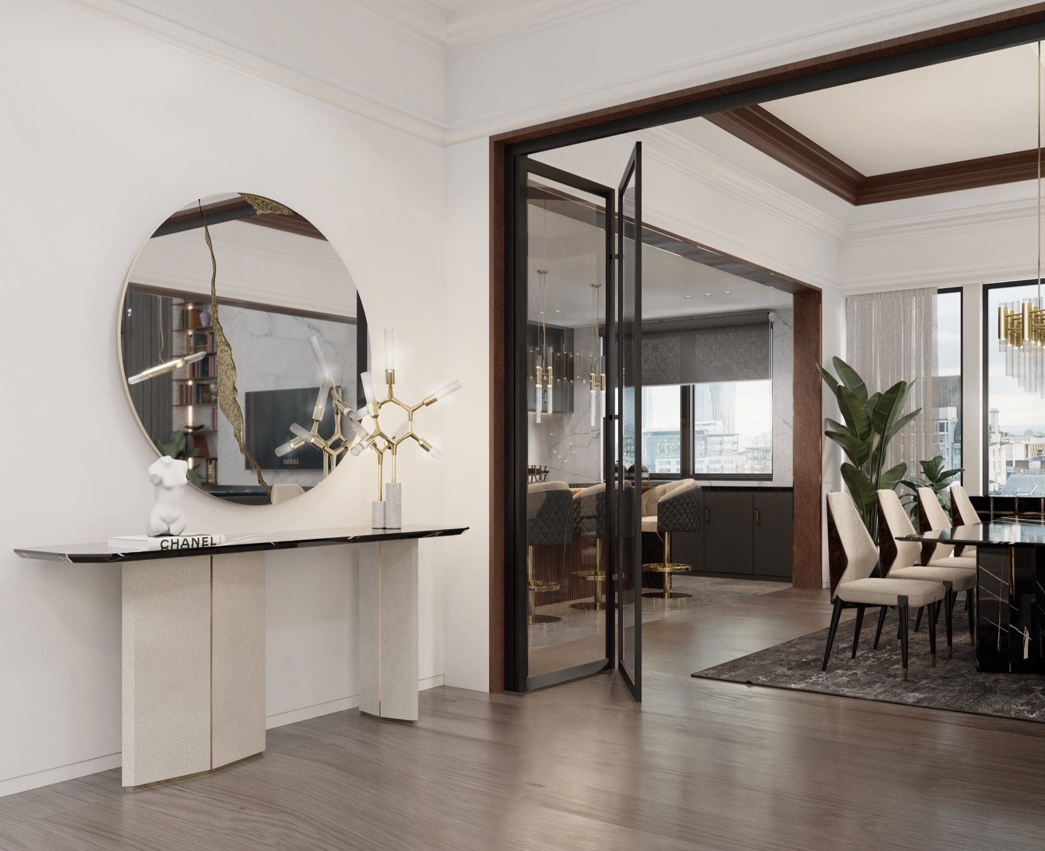 F1 copy - Prestigiosul apartament din Manchester, cu piese clasice și inovatoare