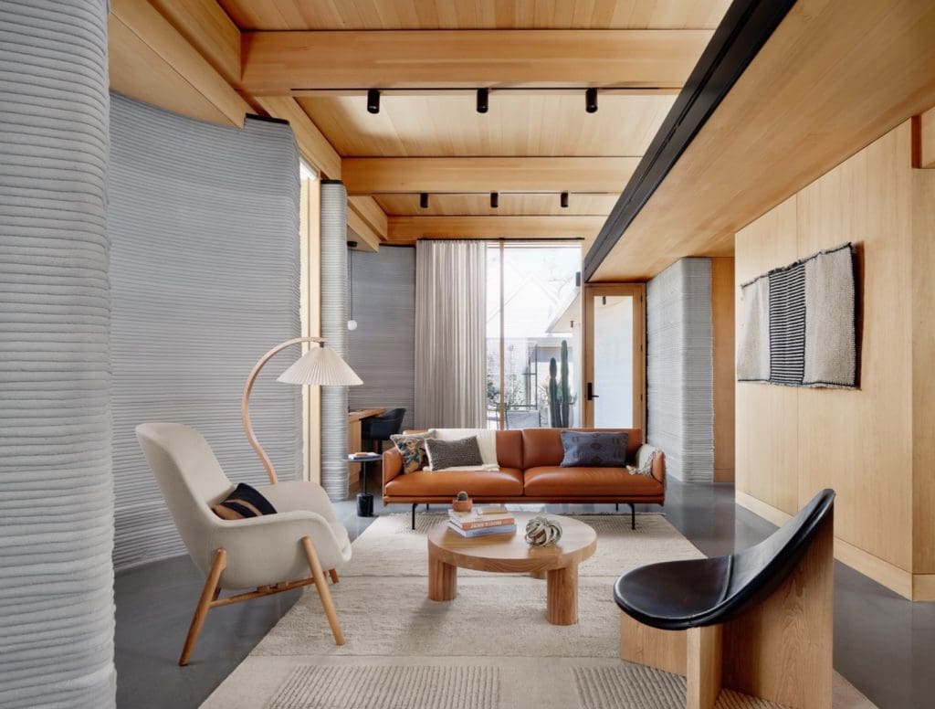 ICON HouseZero Interior a PhotoCredit CaseyDunn copy 1024x776 - Viitorul construcției locuințelor, modular și cu zero emisii