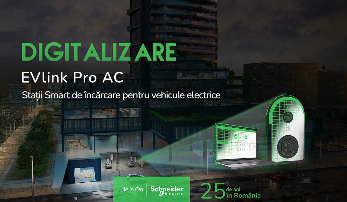 statie - Schneider Electric a lansat o nouă generație de stații de încărcare pentru vehiculele electrice