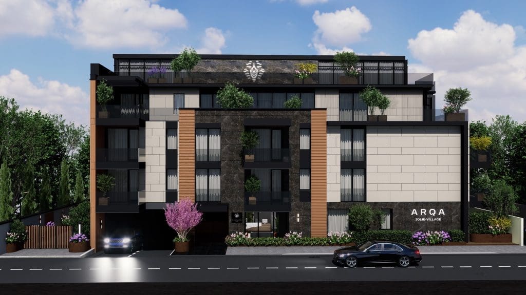 arqa front 01 copy 1024x576 - Jolie Village: Un nou standard în dezvoltările rezidențiale premium din București