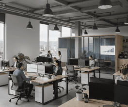 Studiu: Aproape 60% dintre companiile din România își extind utilizarea spațiilor flexibile