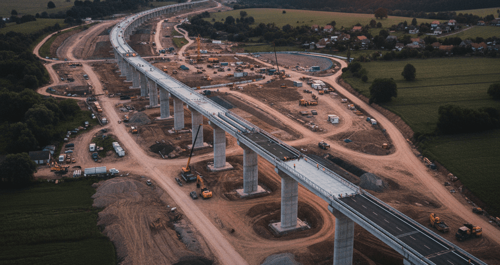 Construcțiile din România, aproape de maxime istorice în 2025