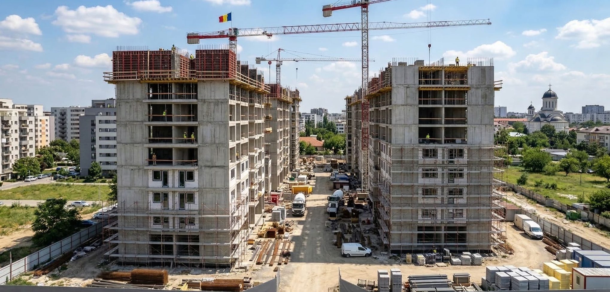 Piața rezidențială din București: Tranzacțiile cu apartamente au scăzut cu aproape 20% la începutul anului 2026