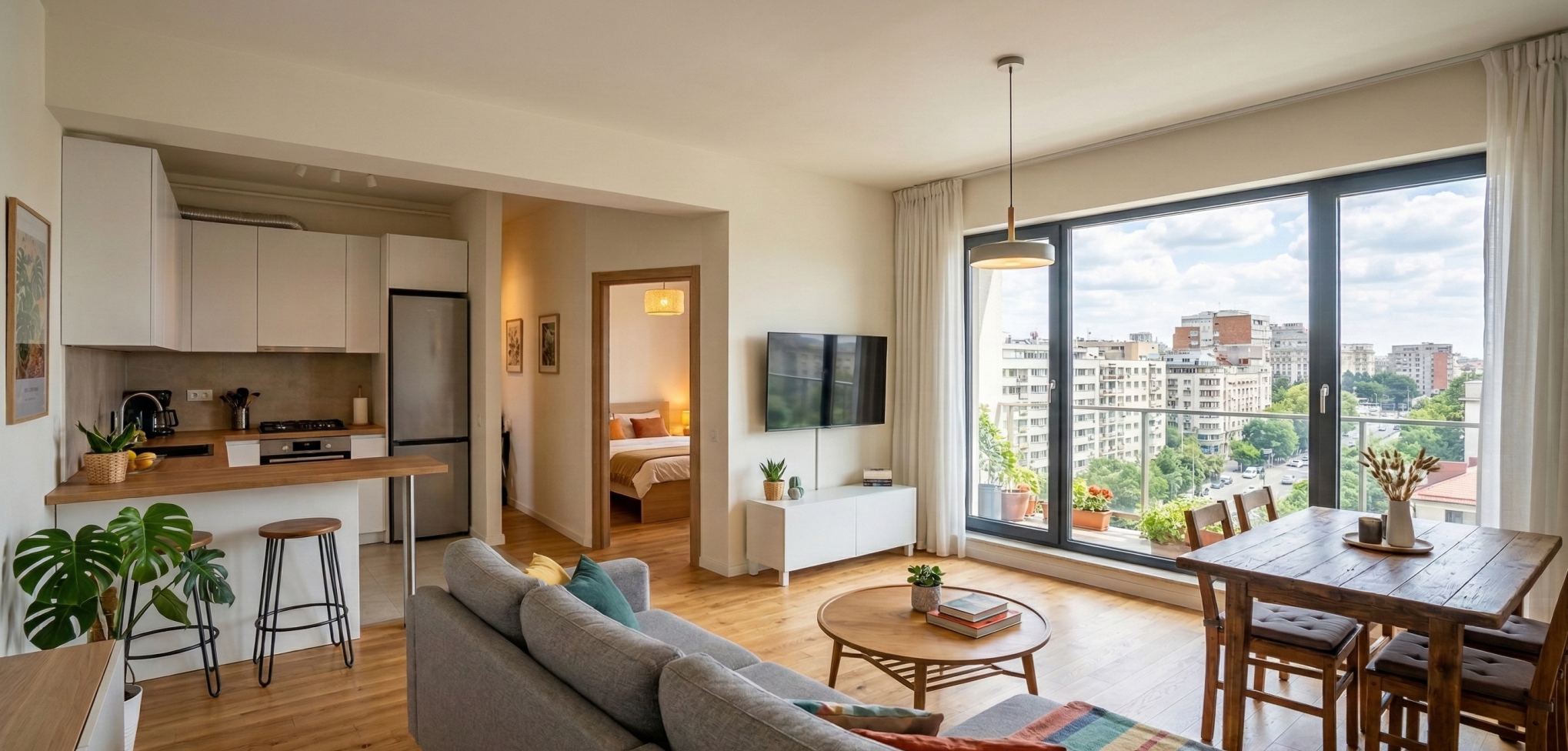 Topul chiriilor în februarie: București și Cluj-Napoca, cele mai scumpe orașe, în timp ce Arad rămâne cel mai accesibil