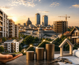 Piața imobiliară locală atrage 253 milioane de euro în S1 2026