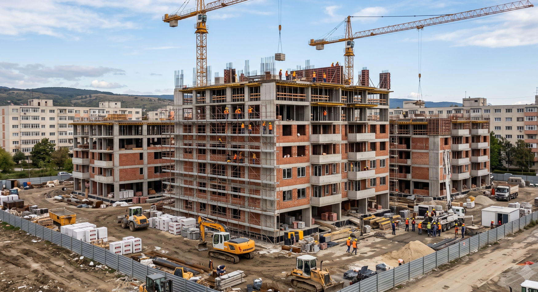 Studiu: 83% dintre managerii din construcții anticipează scumpiri în următoarele 12 luni